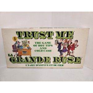 Trust Me Board Game by Parker Brothers- Vintage Board Game- Family Game Night